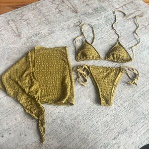 SHEIN bikini with wrap